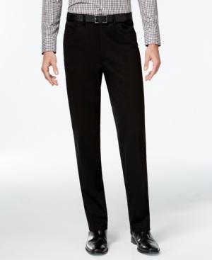 Alfani Big And Tall Modern Stretch Flat Front Pant