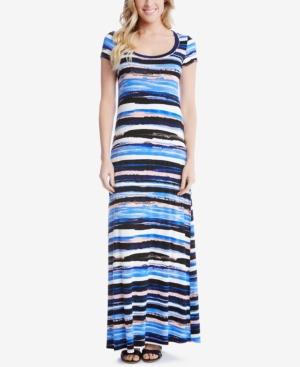 Karen Kane Striped Maxi Dress