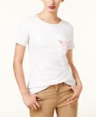 Weekend Max Mara Embellished Patch T-shirt