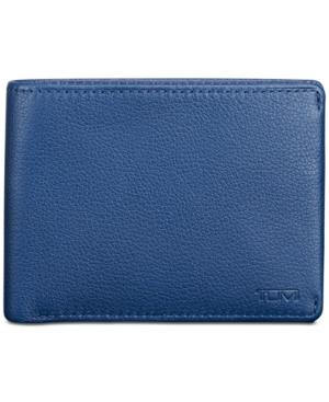 Tumi Men's Double Billfold Leather Wallet