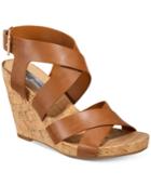 I.n.c. Women's Landor Strappy Wedge Sandals, Created For Macy's Women's Shoes