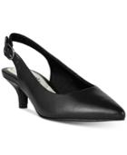 Easy Street Faye Slingback Kitten-heel Pumps Women's Shoes