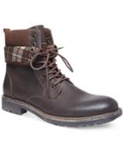 Madden Neptun Plaid Collar Boots Men's Shoes