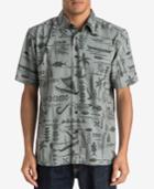 Quiksilver Waterman Men's Aberdeen Graphic-print Shirt