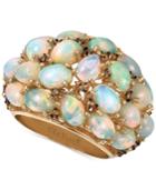 Le Vian Chocolatier Opal (5-1/3 Ct. T.w.) And Diamond (1/4 Ct. T.w.) Ring In 14k Gold