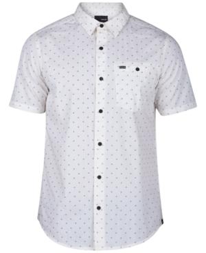 Hurley Men's Johnnie Geo-print Cotton Shirt