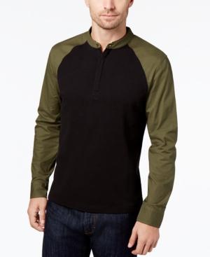 Daniel Hechter Paris Men's Colorblocked Long-sleeve Polo