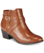 Karen Scott Falonn Ankle Booties, Created For Macy's Women's Shoes