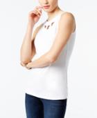 Inc International Concepts Cutout Tank Top, Only At Macy's
