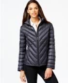 Tommy Hilfiger Quilted Packable Down Puffer Coat