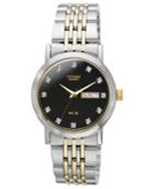 Citizen Men's Sl Two-tone Stainless Steel Bracelet Watch 36mm Bk4054-53e