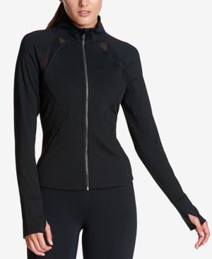 Dkny Sport Mesh-inset Active Jacket