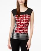 Calvin Klein Multi-print Sleeveless Top