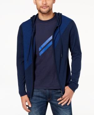 Daniel Hechter Paris Men's Colorblocked Wool Sweater Hoodie, A Macy's Exclusive Style