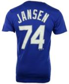 Majestic Men's Short-sleeve Kanley Jansen Los Angeles Dodgers Player T-shirt