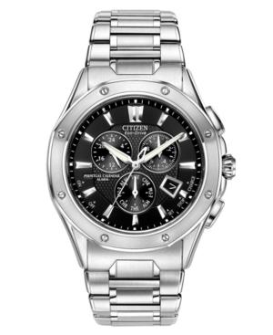 Citizen Men's Eco-drive Signature Octavia Perpetual Calendar Chronograph Stainless Steel Bracelet Watch 42mm Bl5460-51e