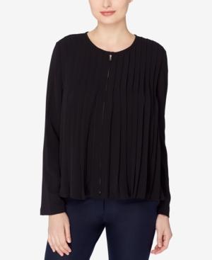 Catherine Catherine Malandrino Pleated Moto Jacket