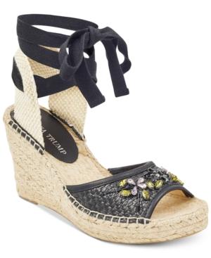 Ivanka Trump Daylana Espadrille Wedge Sandals Women's Shoes