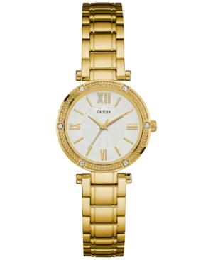 Guess Women's Gold-tone Stainless Steel Bracelet Watch 40mm U0767l2