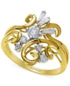 Effy Diamond Statement Ring In 14k Gold (1/2 Ct. T.w.)