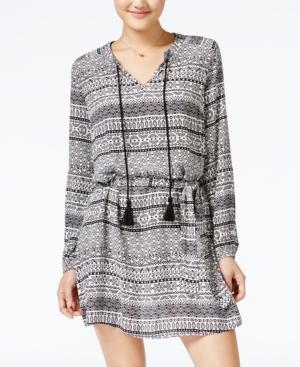 Jessica Simpson Arielle Printed Peasant Dress