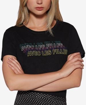 Avec Les Filles Cotton 80s Graphic T-shirt