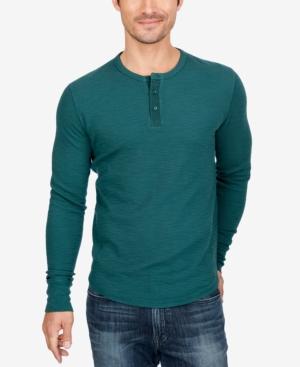 Lucky Brand Men's Thermal Henley Shirt