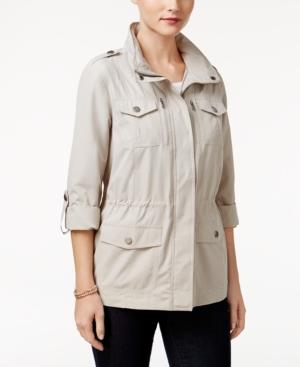 Style & Co Petite Utility Jacket, Created For Macy's