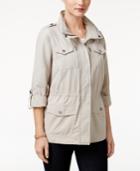 Style & Co Petite Utility Jacket, Created For Macy's