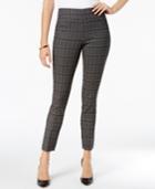 Charter Club Printed Tummy-control Pants, Created For Macy's