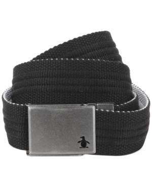 Penguin Solid Color Reversible Web Belt