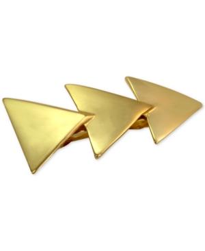 Guess Gold-tone Triangle Barrette