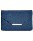 Style & Co. Lily Denim Clutch, Only At Macy's