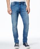 Guess Men's Slim-fit Tapered Prodigy Wash Blue Jeans
