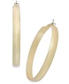 Thalia Sodi Medium 1.5 Wide Hoop Earrings