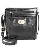 Giani Bernini Glazed Turnlock Crossbody, Only At Macy's
