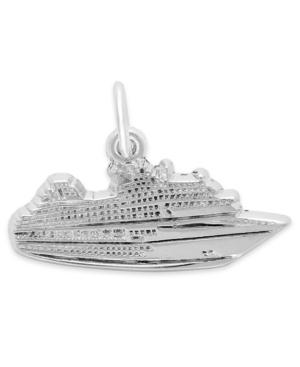 Rembrandt Charms Sterling Silver Cruise Ship Charm