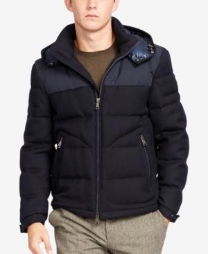 Polo Ralph Lauren Men's Wool Twill Down Coat