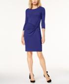 Inc International Concepts Twist-front Sheath Dress, Created For Macy's