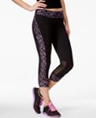 Calvin Klein Performance Colorblocked Cropped Leggings