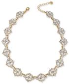 Gold-tone Crystal Necklace, 17 + 2 Extender, Created For Macy's