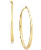 Thalia Sodi Textured Hoop Earrings, Only At Macy's