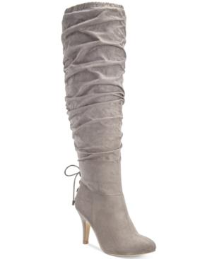 Thalia Sodi Lunna Tall Wide-calf Wide-width Boots, Only At Macy's Women's Shoes