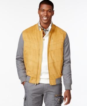 Sean John Sueded Bomber Jacket