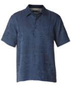 Quiksilver Waterman Collection Men's Aganoa Bay 3 Jacquard Shirt
