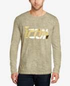 William Rast Men's Every Other Skull Long-sleeve T-shirt
