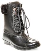 Steve Madden Tstorm Lace-up Rain Boots Women's Shoes