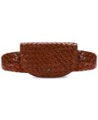 Patricia Nash Ponticelli Woven Leather Belt Bag