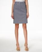 Charter Club Printed Skort, Medallion Print