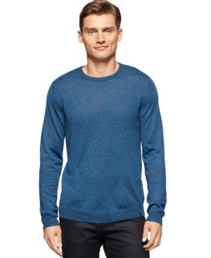 Calvin Klein Merino Wool-blend Crew-neck Sweater